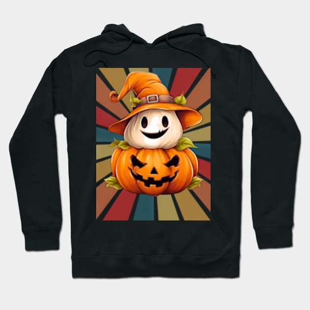 Vintage Pumpkin halloween T-shirt Classic-tee Hoodie by PC SHOP